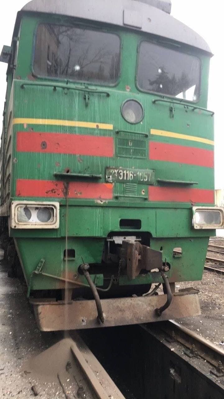 И действующий локомотив