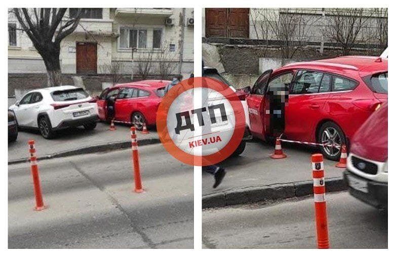 Тело мужчины нашли в машине.