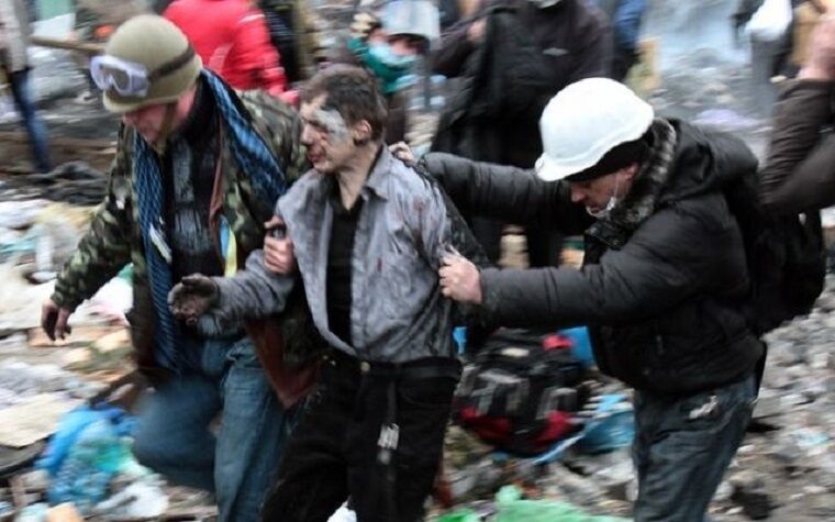 20 февраля противостояние на Майдане достигло своего пика