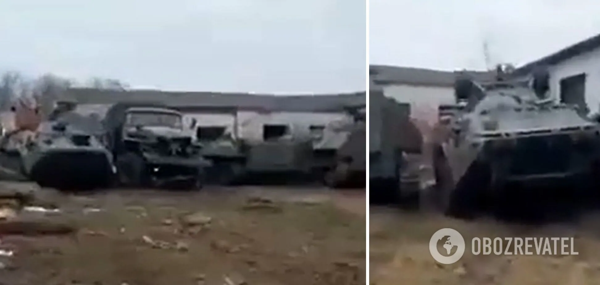 Оставленная техника оккупантов в селе на Сумщине dqxikeidqxidqeant