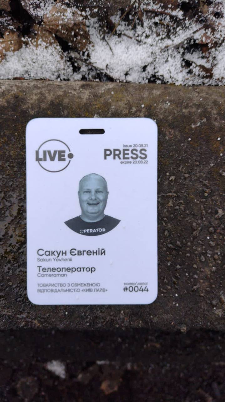 С начала войны погиб первый украинский журналист dqxikeidqxirzant