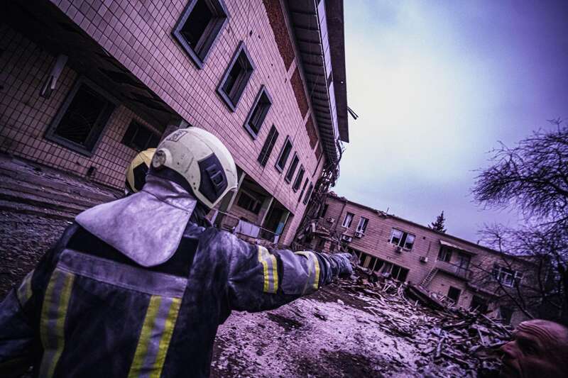Обстрел киевской телевышки, где погибли пять человек: появились фото с места преступления Путина