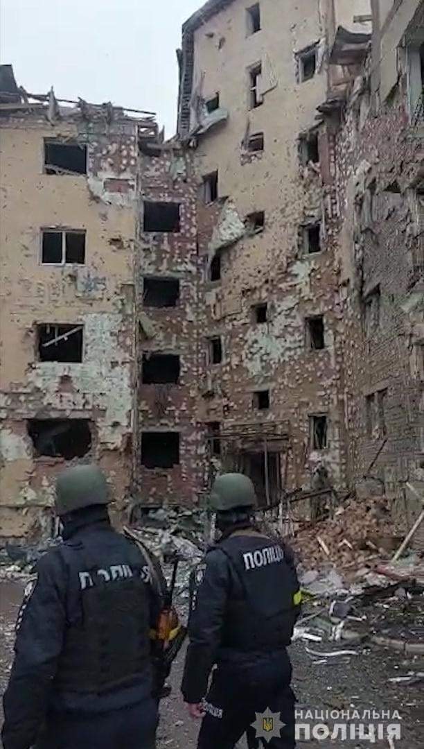 Зруйновані будинки в Ірпеню Зруйновані будинки в Ірпеню