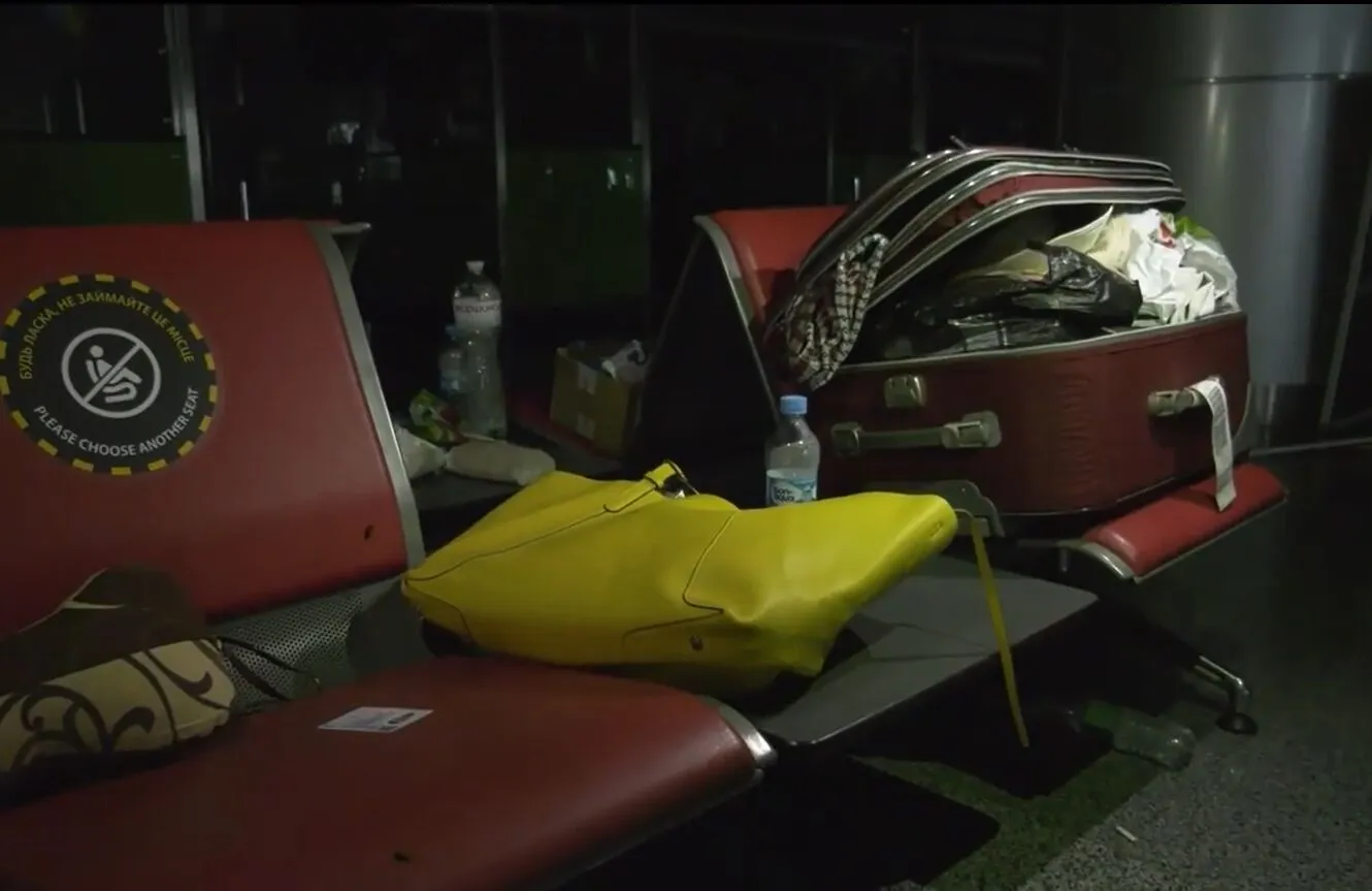 Вещи пассажиров.