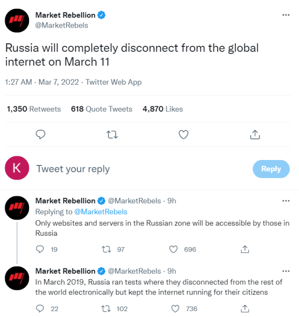 Market Rebellion  Twitter / ©  dqxikeidqxidrant