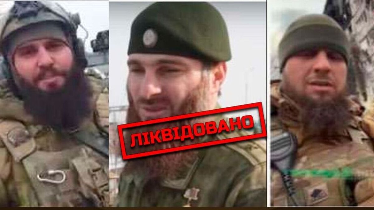 Украинская разведка располагает информацией о командирах кадыровцах dqxikeidqxidqeant