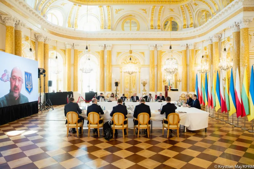 Встреча стран Люблинского треугольника