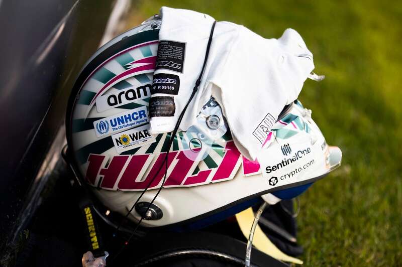 Шлем Нико Хюлькенберга.