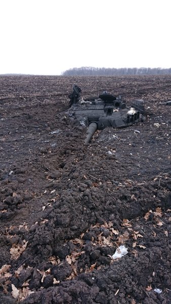 Разбитая российская техника, Сумы, Чернобаевка