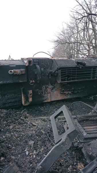 Разбитая российская техника, Сумы, Чернобаевка