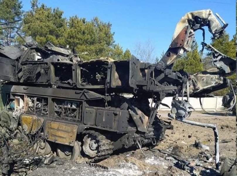 Разбитая российская техника, Сумы, Чернобаевка