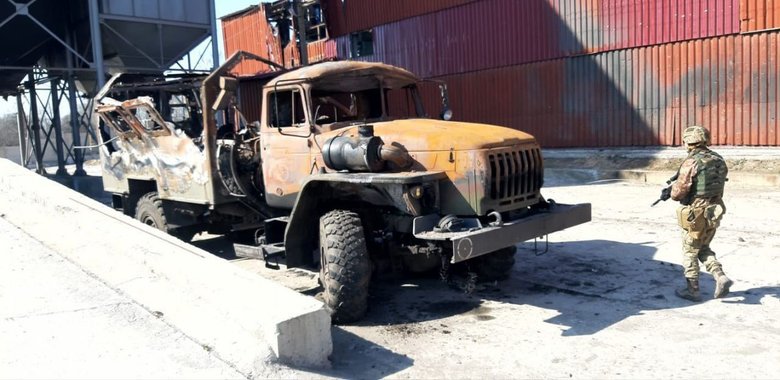 ВСУ освободили от оккупантов село Гусаровка Харьковской области 09