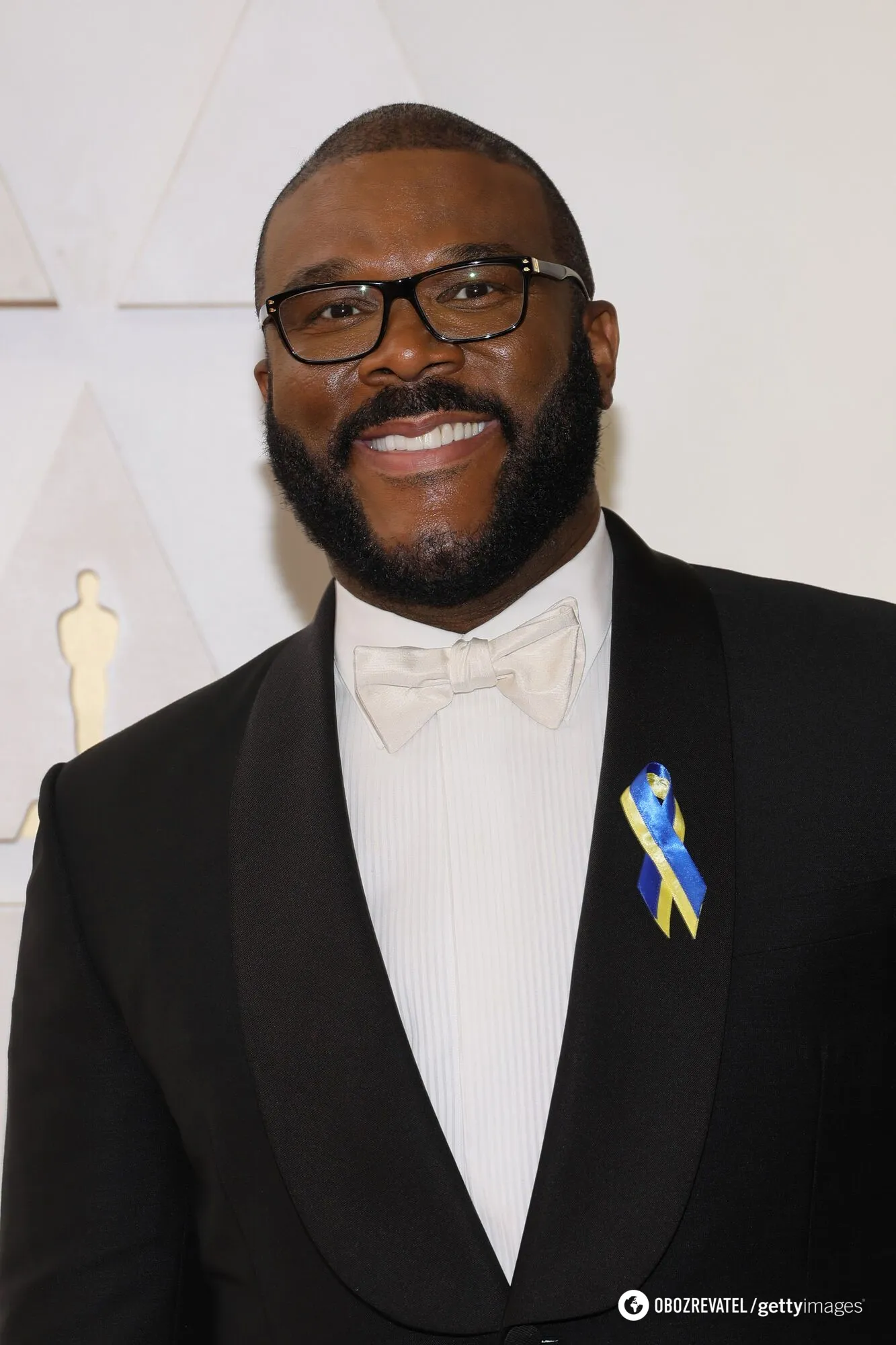 Звезды заранее подготовили государственную украинскую символику