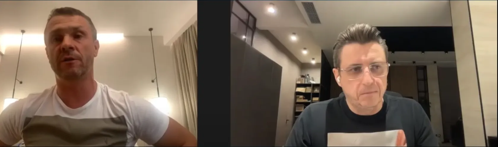 Ребров отозвался о поддержке Украины.