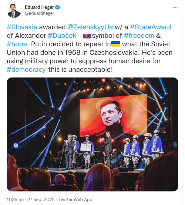 Хегер: Путин ’’решил повторить в Украине то, что Советский Союз сделал в 1968 году в Чехословакии’’ dqxikeidqxiqduant