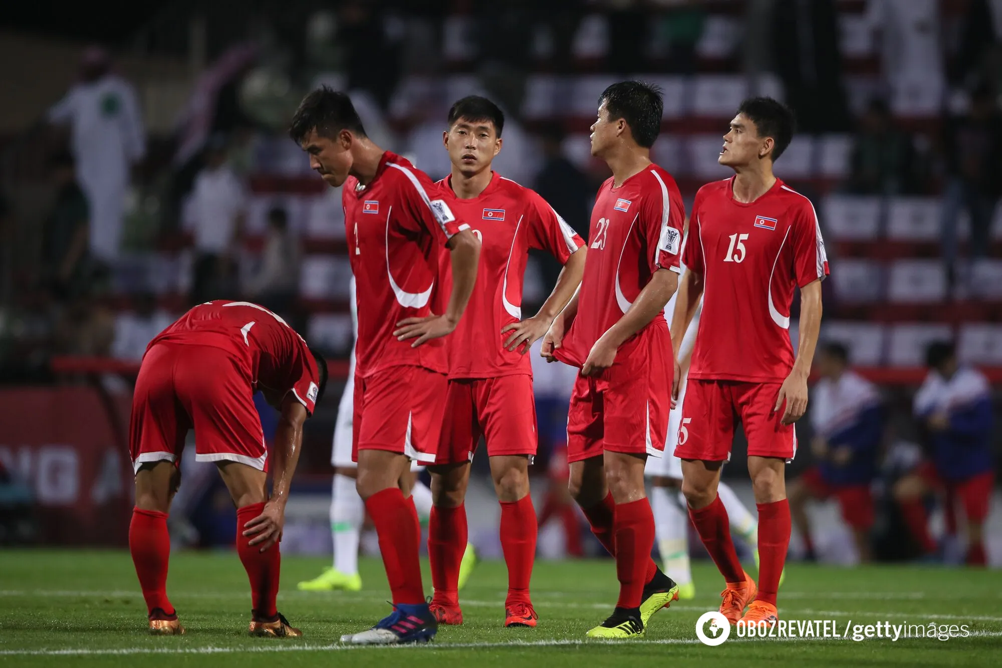 Сборная Северной Кореи по футболу.