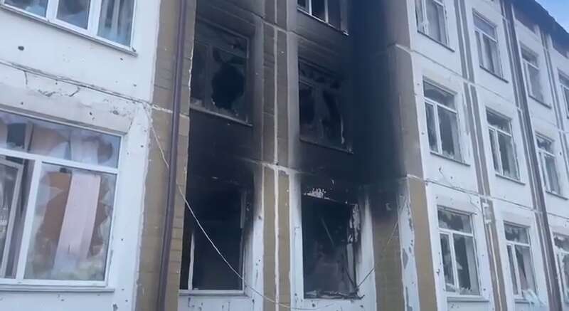 Разрушенная школа