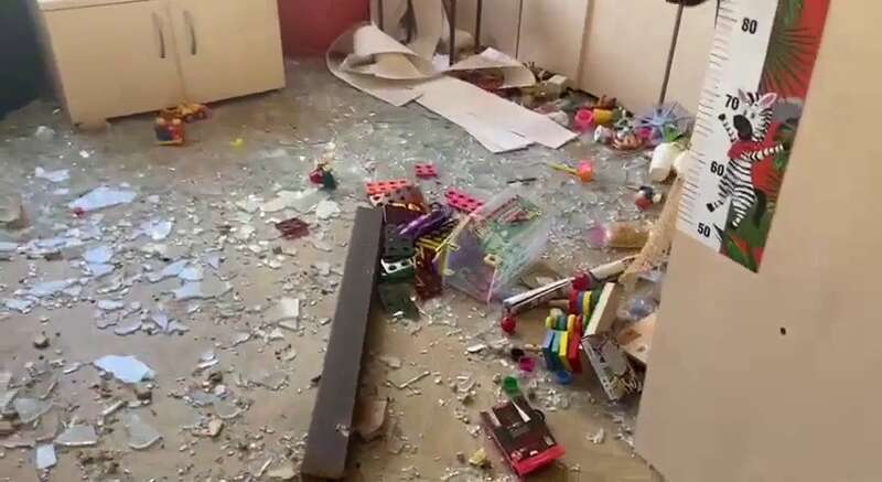 Разрушенная школа