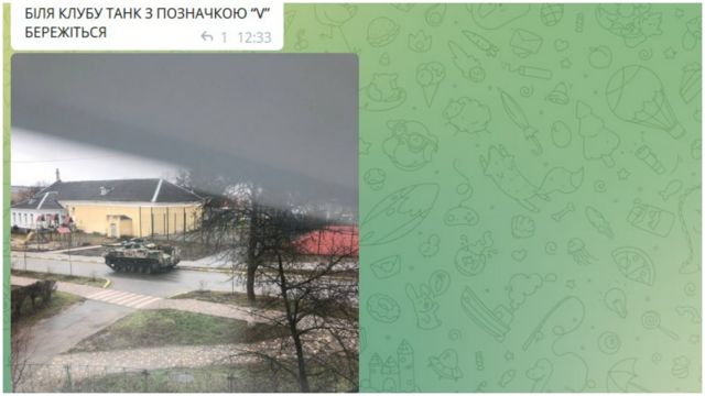 Так виглядали перші повідомлення про захід росіян в Бучу