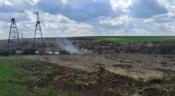 Танк оккупантов использовали против них самих