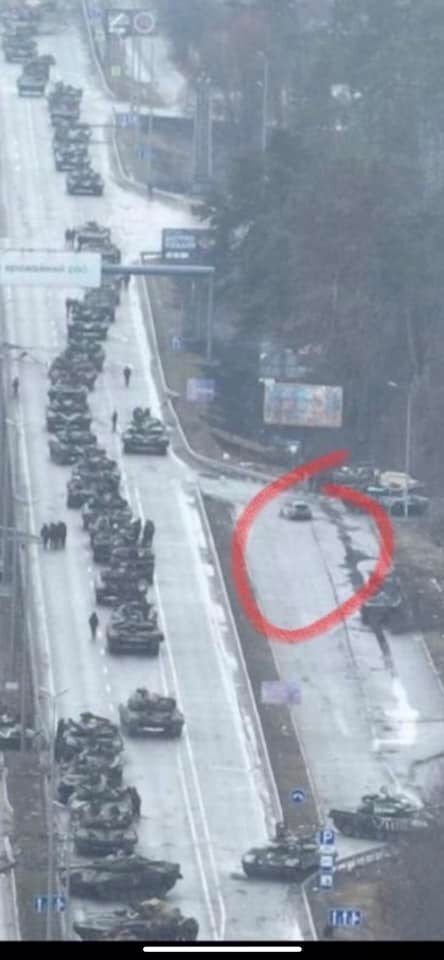 С дрона побратимы видели стоящую на обочине машину Олега