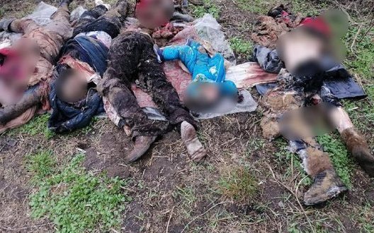 Окупанти вбили чотирьох людей на виїзді із села на Київщині dqxikeidqxidqeant