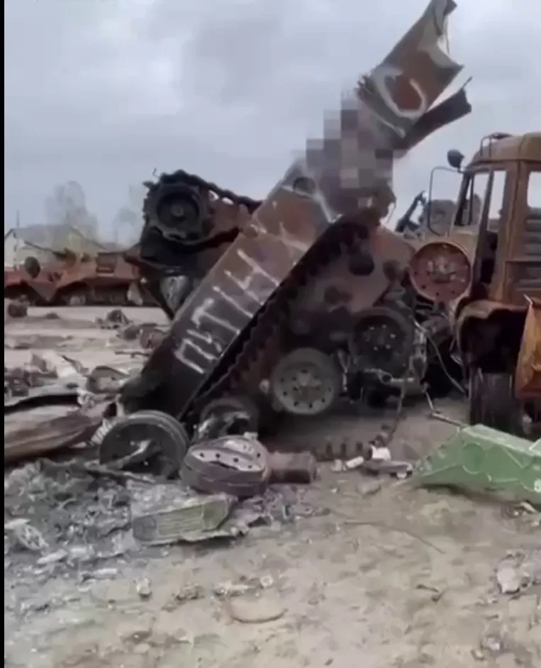 Уничтоженная техника врага. dqxikeidqxidqeant