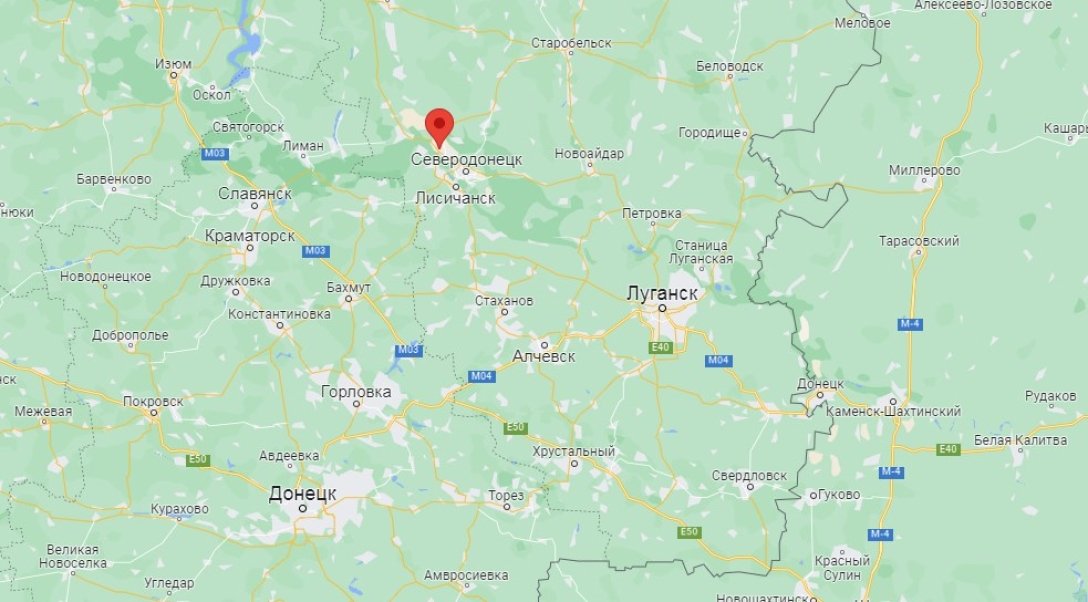 Общая карта региона