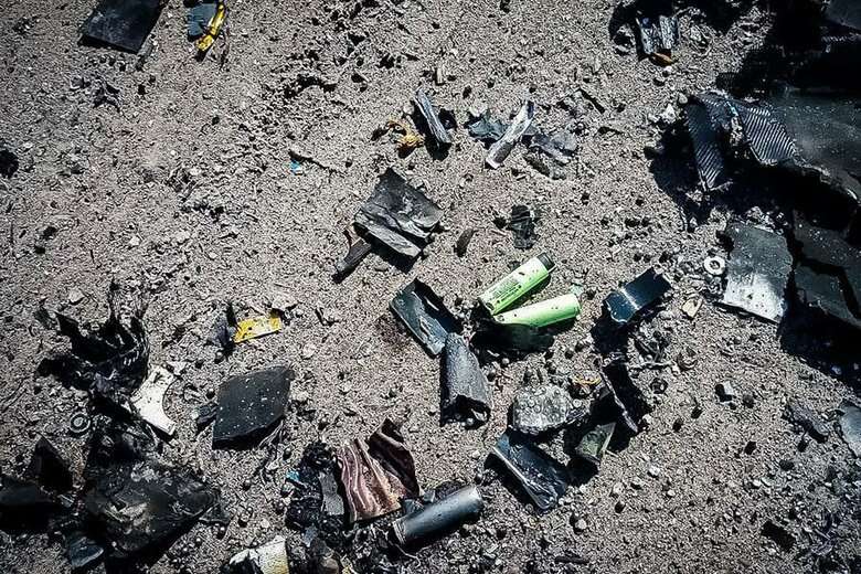 Нацгвардеец сбил российский беспилотник из автомата Калашникова 06