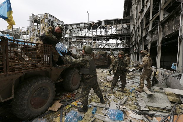 Руины Донецкого аэропорта