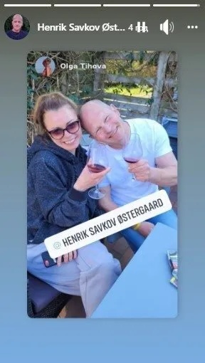 Фото из сторис датского волонтера