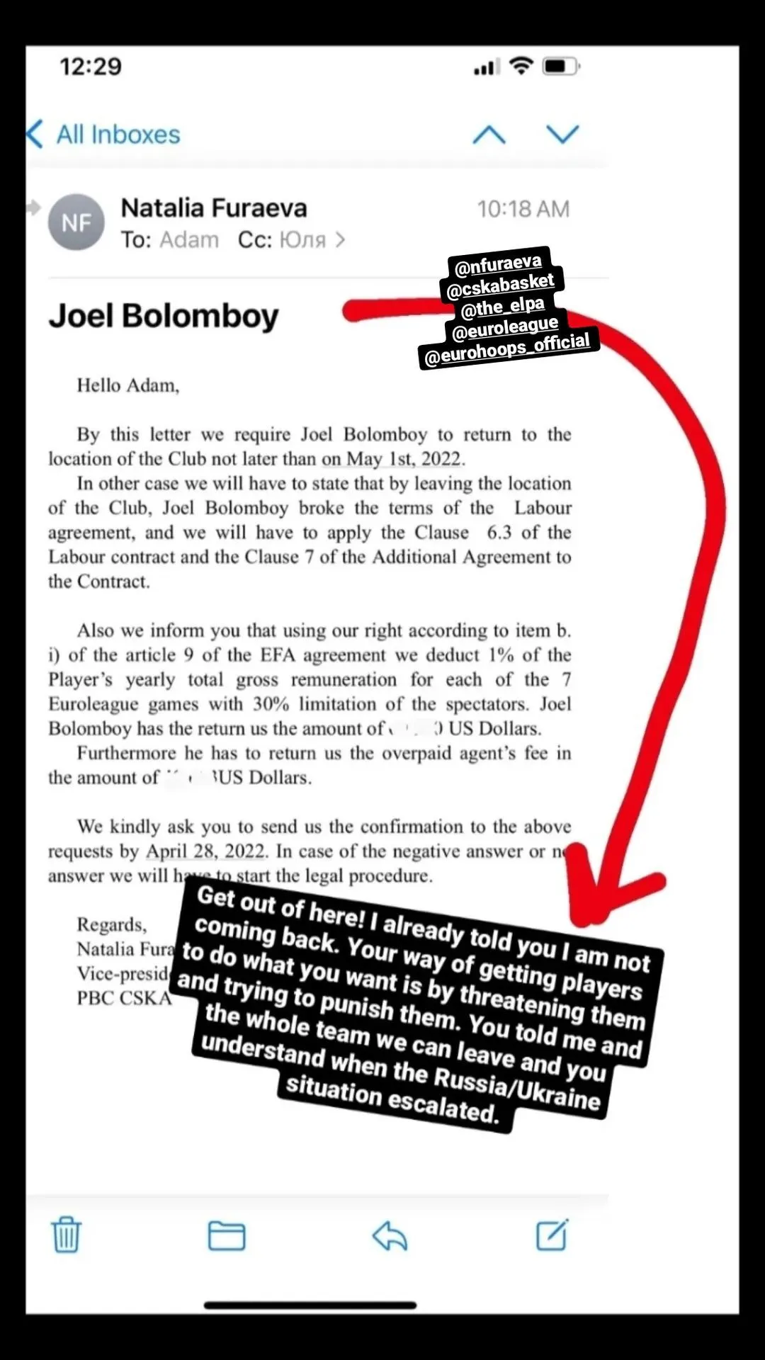 Боломбой ответил на угрозы ЦСКА. dqxikeidqxidqrant