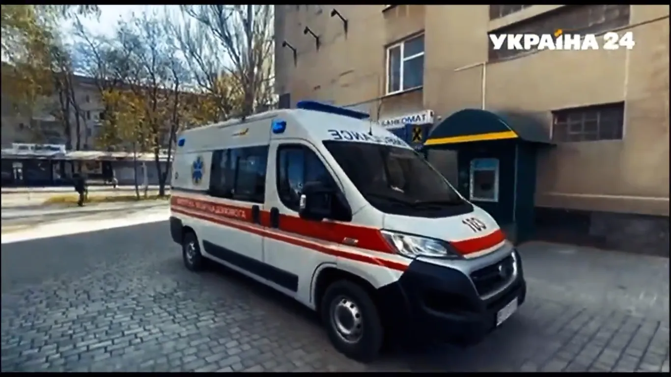 Машина скорой помощи в Херсоне