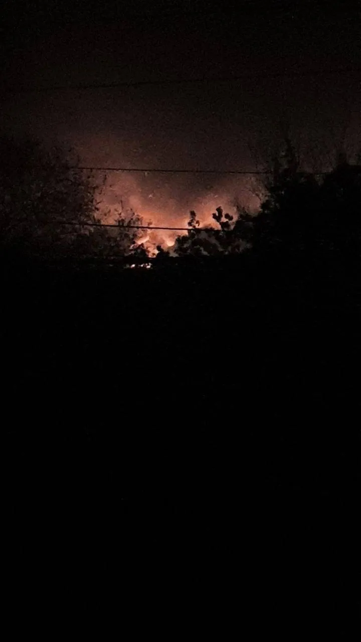 Пожар в Харькове.