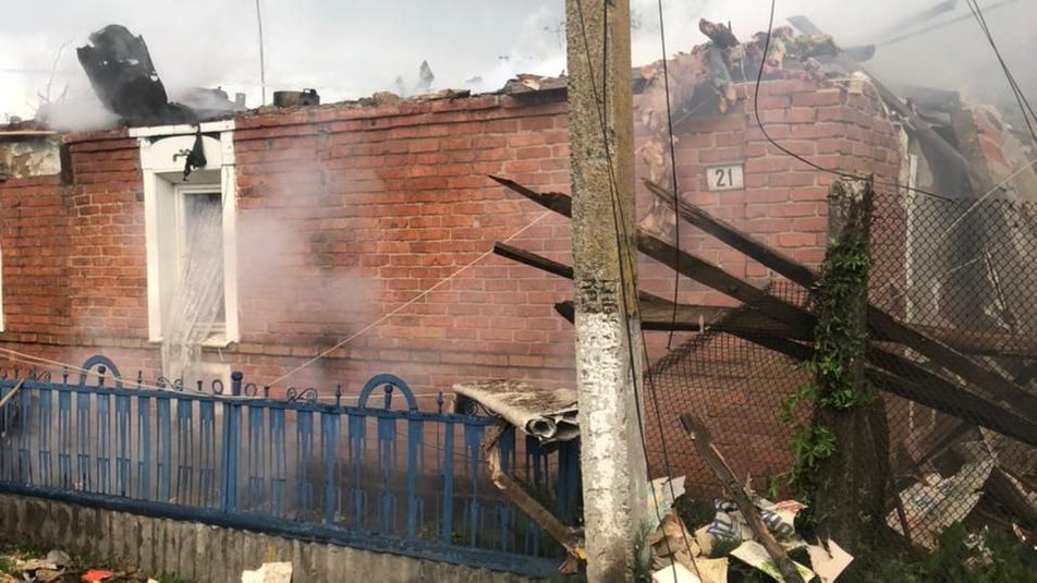 Прямое попадание в дом. В селе Харьковской области от российского снаряда погиб мужчина dqxikeidqxidqeant