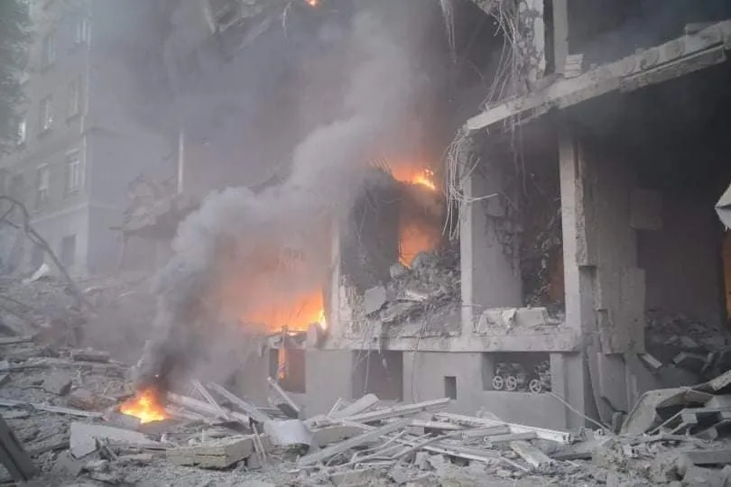 Последствия вражеских обстрелов