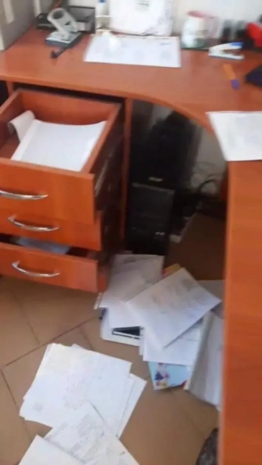 Отдел ГРАГС в Буче во время оккупации dqxikeidqxidqeant