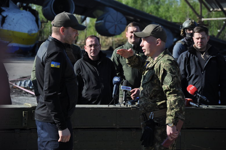 Министры внутренних дел Польши и стран Балтии посетили Гостомель 06