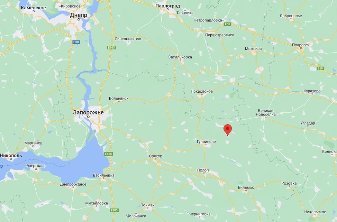 Войска РФ при поддержке авиации пытались наступать в направлении села Полтавка Гуляйпольського района Запорожской области dqxikeidqxidqrant