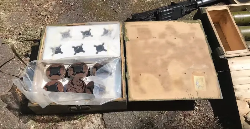 Часть ’’трофеев’’ пограничников