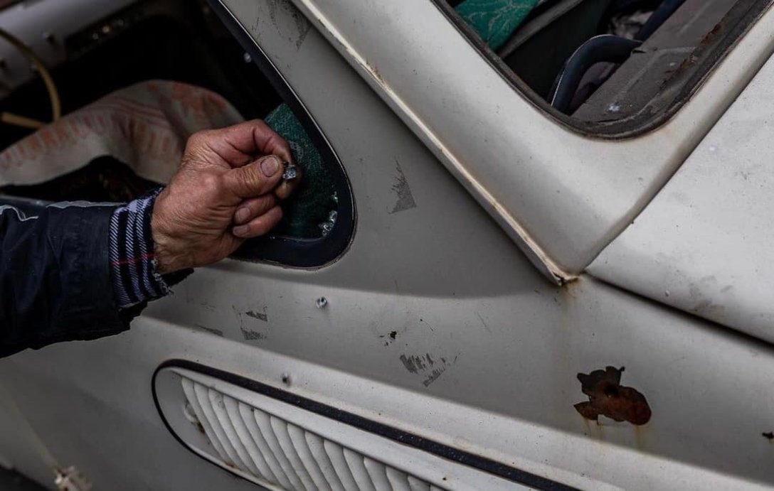 ЗАЗ-965, Горбатый Запорожец, Запорожец ЗАЗ-965, эвакуация из Мариуполя, эвакуация на авто