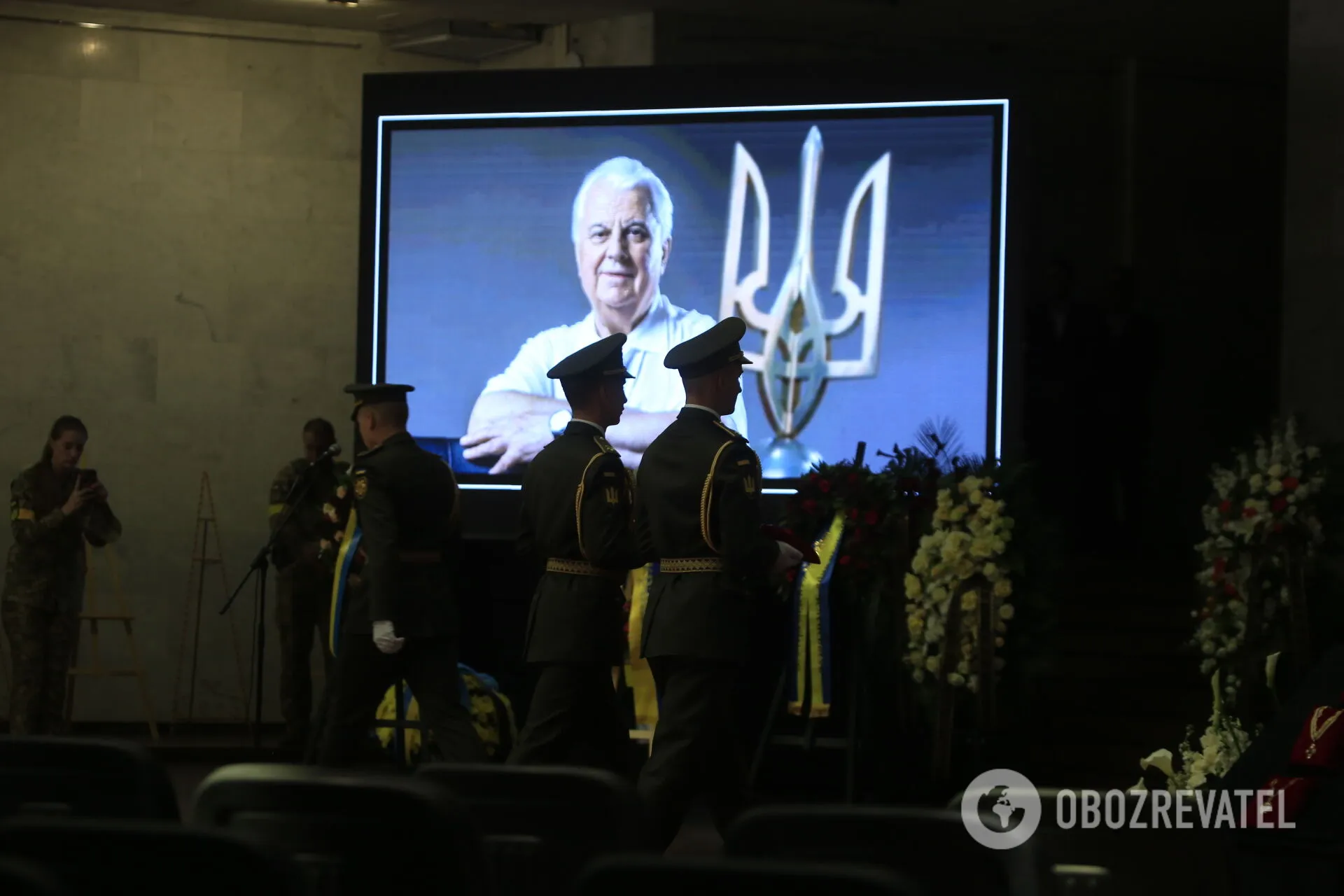 Церемония прощания с Леонидом Кравчуком dqxikeidqxidqrant