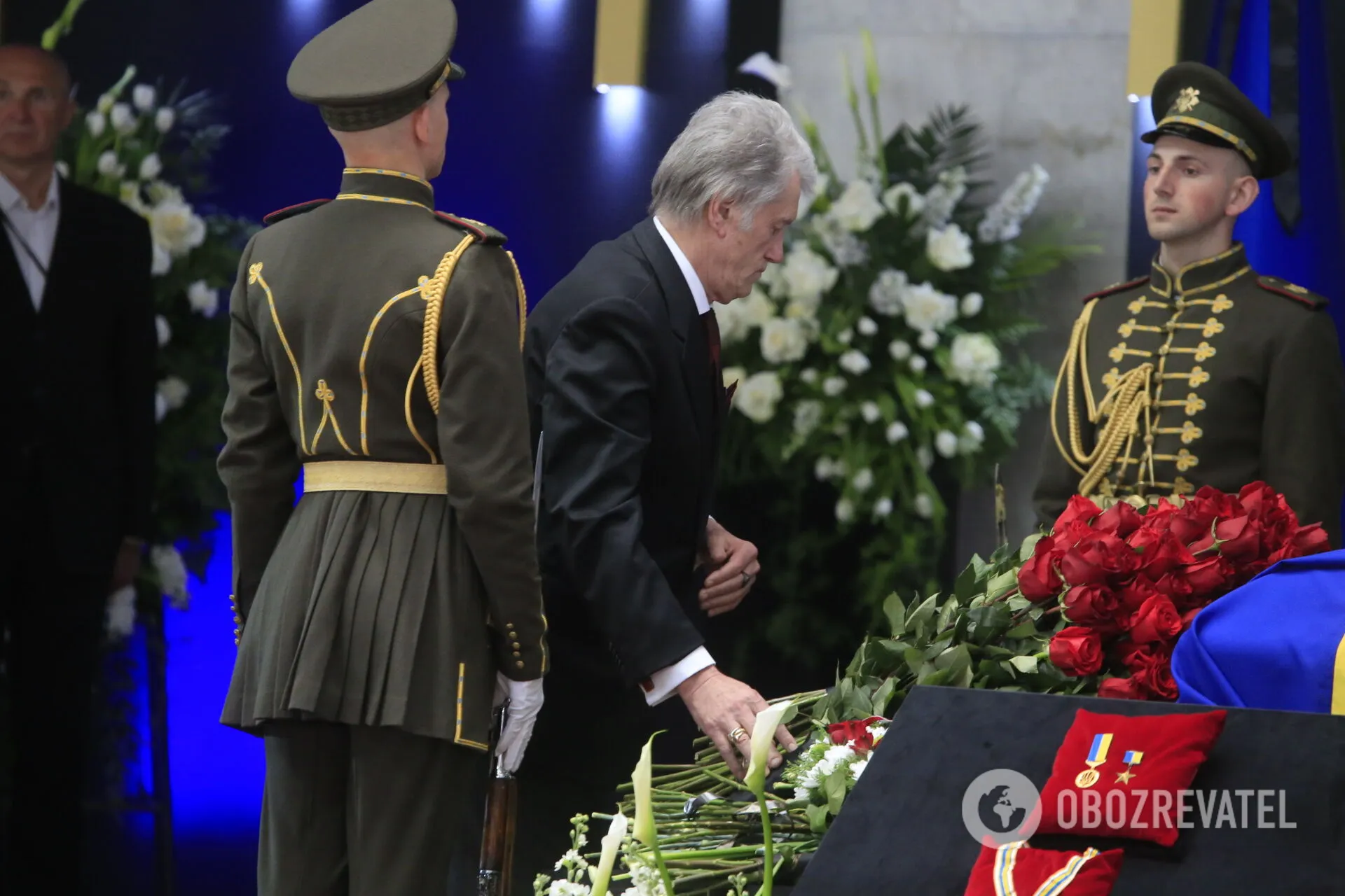 Церемония прощания с Леонидом Кравчуком