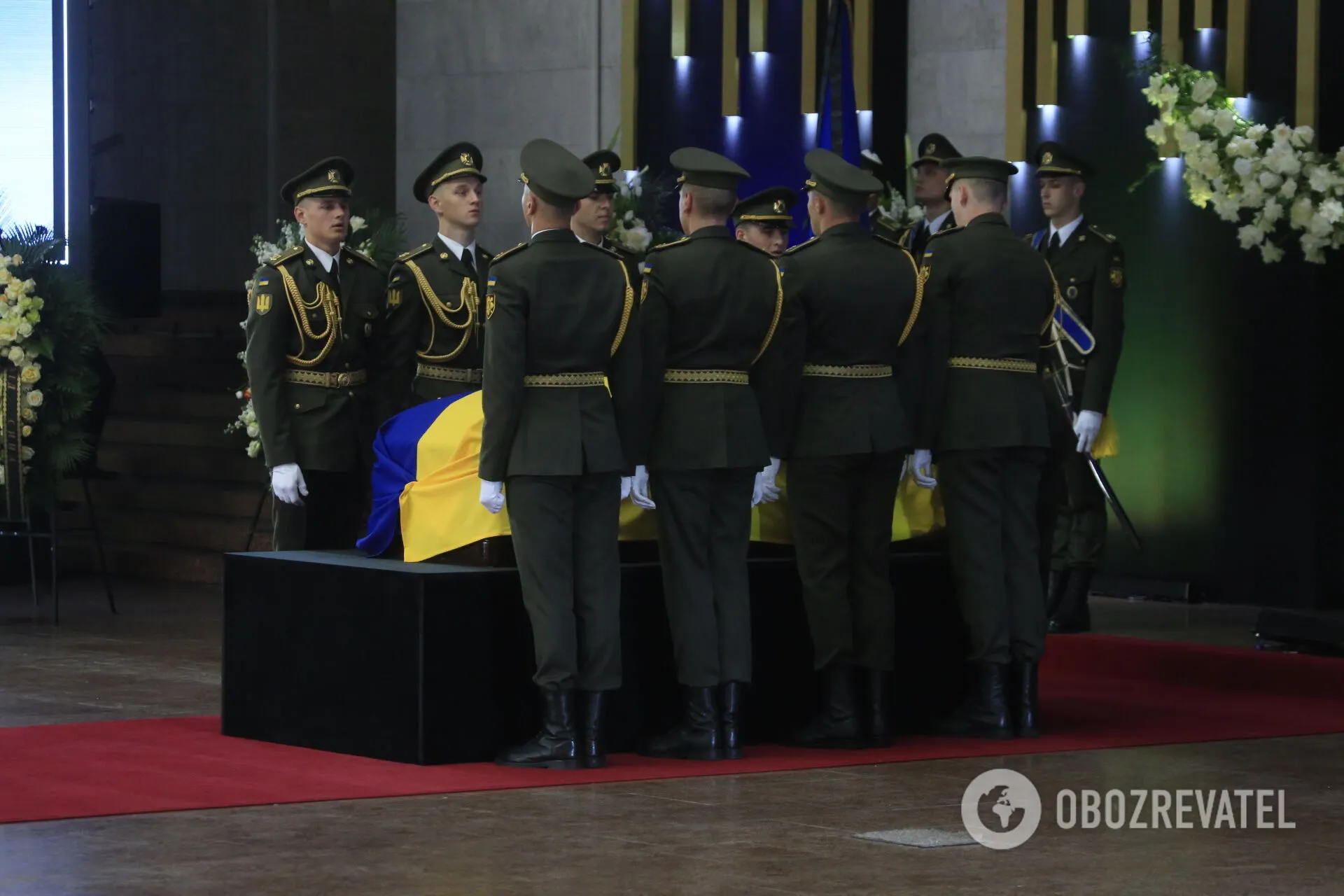 Церемония прощания с Леонидом Кравчуком