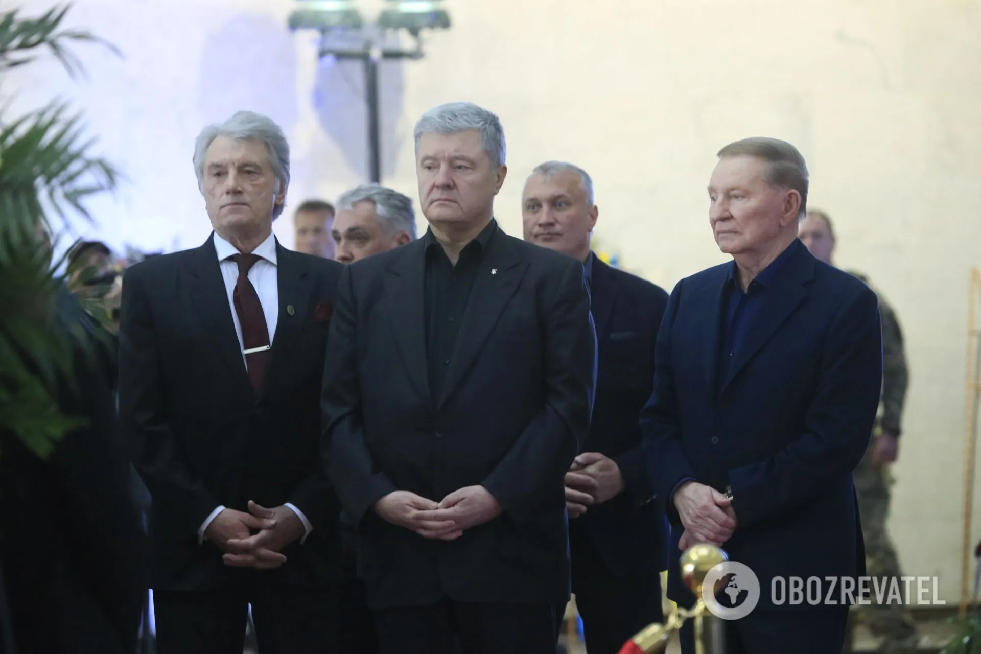 Церемония прощания с Леонидом Кравчуком