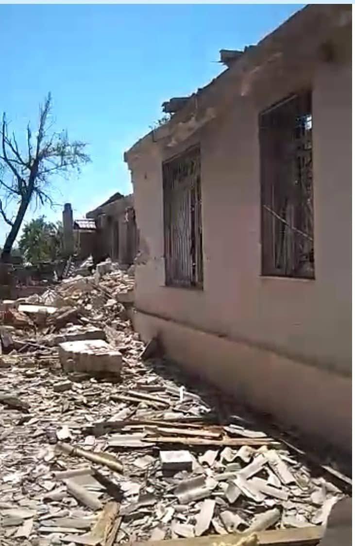 Центр еврейской общины тоже был атакован