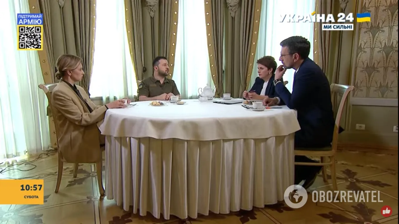 Интервью Владимира Зеленского dqxikeidqxidqeant