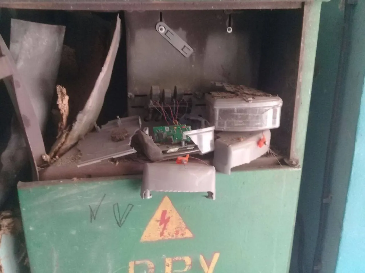 В Энергодаре взорвали дверь дома, где находился мэр-коллаборант.