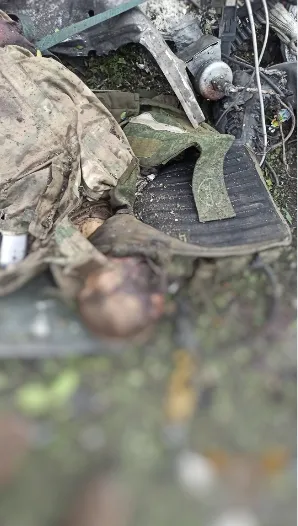 Еще один уничтоженный захватчик