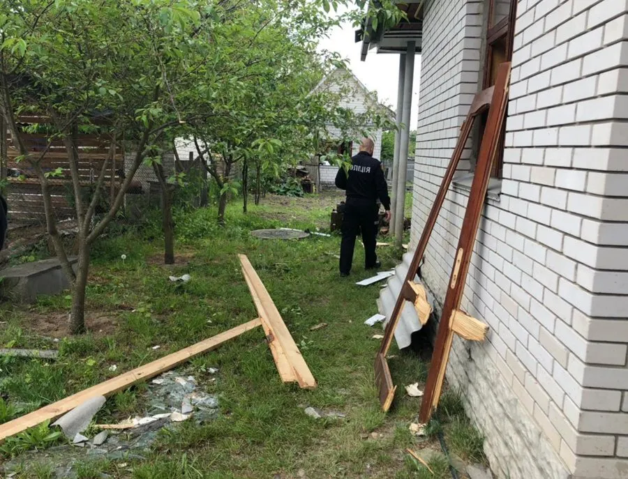 Поврежденные дома